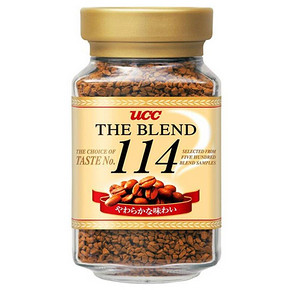 日本咖啡悠诗诗UCC114速溶咖啡90g 19.9元