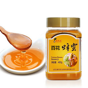 康思农 纯正天然农家 百花蜂蜜 480g 14.8元包邮(19.8-5券)