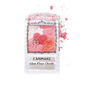 CANMAKE 花瓣雕刻五色腮红 杏色芙蓉 6g 44.1元包邮(30+14.12)