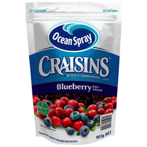 美国进口 优鲜沛Ocean Spray 蔓越莓干 蓝莓味 907g 19.9元