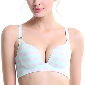 猫人 女士一片式无痕文胸 60.9元包邮(80.9-20券)