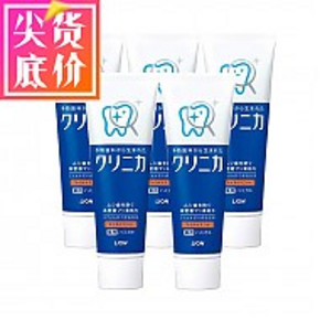 狮王 清新薄荷 酵素 洁净牙膏130g*5支 65元