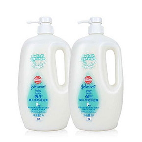 强生 婴儿牛奶沐浴露 1000ml*2瓶*3件 100.7元(200.7-100)
