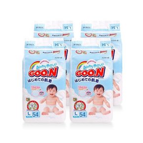 GOO.N 大王 干爽维E纸尿裤 L 54片*4包 340元包邮免税