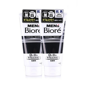 日本 BIORE 碧柔 男士控油去角质洗面奶 130g*2支 45元