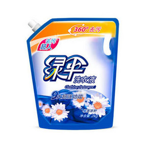 限地区# 绿伞 洗衣液袋装 馨香原野 2kg 8.9元