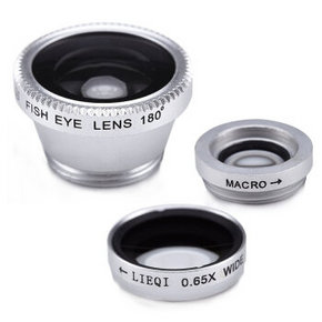 LIEQI 猎奇 LQ-011 手机镜头 广角+鱼眼+微距套装 16.8元(日常45元)