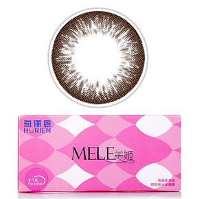 海俪恩 半年抛美瞳彩色隐形近视眼镜 1片 12元包邮
