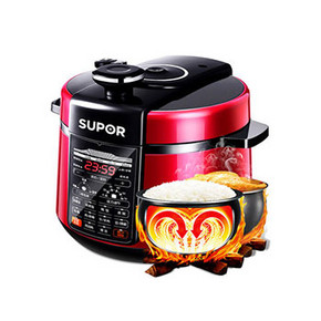 苏泊尔 CYSB50YC520Q-100 智能双胆电压力锅 5L 10点 319元包邮(399-80券)