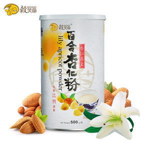 前30分钟# 台湾 谷笑爷百合杏仁粉500g  49.9元(99.8-49.9)