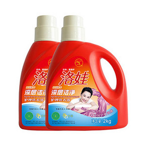 洛娃 深层洁净洗衣液 2kg*2*2件 46元(买1送1)