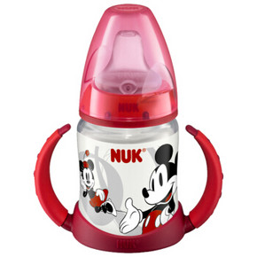 限地区# 德国 NUK 宽口PP两用学饮杯 红色 150ml 69元