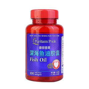 Puritan's Pride 普丽普莱 欧米伽3 深海鱼油软胶囊 100粒 29.9元(2件包邮)