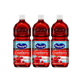 10点必抢# ocean spray 优鲜沛 蔓越莓汁1L*3瓶 拍下9.9元包邮(前15秒)