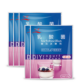 川秀 乳酸菌酸奶发酵剂 10g*5包 16.9元包邮(19.9-3券)