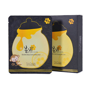 韩国 papa recipe 春雨 卢卡黑蜂蜜蜂胶面膜 10片装 89元包邮