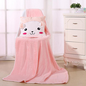 午休必备# 思麦琳 捂手抱枕空调被三合一 26元包邮(36-10券)