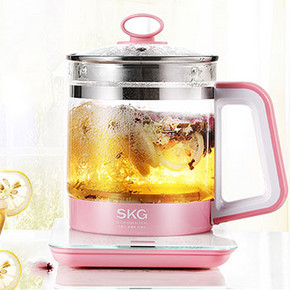 SKG 多功能中药壶花茶壶 1.5L 多色可选 69元包邮(89-20券)