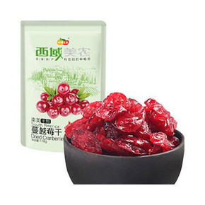 西域美农 蔓越莓干半颗 118g 折3.99元(39.9选10件)