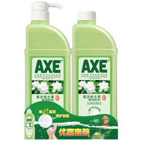 AXE 斧头 花茶护肤洗洁精 泵1.3kg+补1.3kg 31.9元
