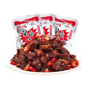 鸽鸽 休闲零食 牛肉干 100g 7.9元包邮(17.9-10券)