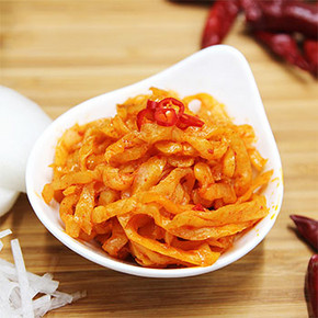 四川风味# 味聚特 农家自制麻辣萝卜干 80g*10袋 8.8元包邮(18.8-10券)