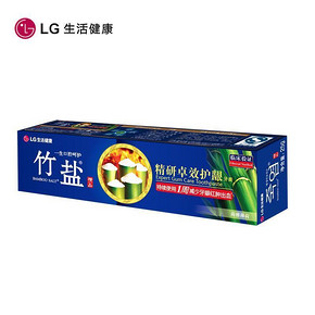 华北/华东# LG竹盐 精研卓效护龈牙膏 25g 0.01元