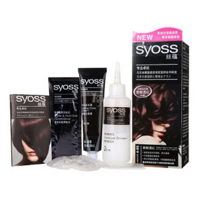 限地区# Syoss 丝蕴 染发霜 香榭酒红 50g+50ml+15g 折24.5元(49*4-88-10券)