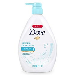 Dove 多芬 清氧滢润滋养美肤沐浴乳 1000g 折26.3元(56，3件5折-5券)