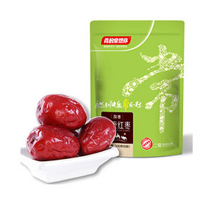 折9.9元/袋# 真的常想你 新疆若羌灰枣500g*2袋 19.9元(买1送1+用10元券)