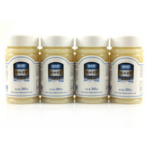 北大荒 东北黑蜂 椴树雪蜜 纯蜂蜜380g*4瓶 79.9元(129.9-50)