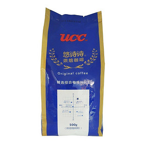 UCC 悠诗诗 精选综合咖啡粉N0.1 500g*2 79元（2件5折）