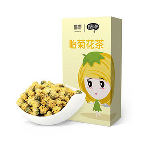 鹏翔 桐乡杭白菊 胎菊王花草茶 50g 6.9元包邮(29.9-20-3券)