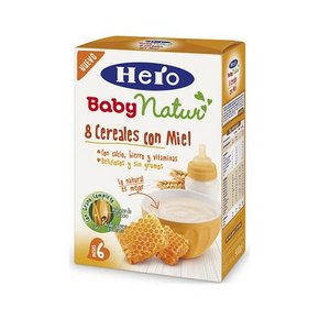 Hero Baby 8种谷物加蜂蜜米粉 500g*7盒 165.6元(148+17.6)