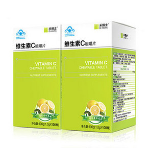 Dr．Herbs 禾博士 维生素C咀嚼片 100片*2盒 29元包邮(39-10券)