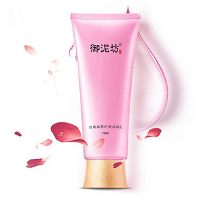御泥坊 玫瑰滋养矿物洁面乳 100ml 折14.9元(19.9，2件75折)