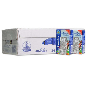 罗兹姑娘 部分脱脂纯牛奶250ml*24 39.9元