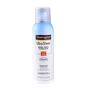 Neutrogena 露得清 轻透防晒喷雾 SPF30+ 141g*2瓶 174元包邮(买2免1-5券)