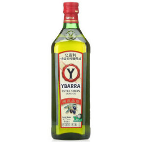 YBARRA 亿芭利 特级初榨橄榄油 1L*2件 79元(买2免1)