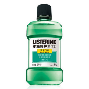 李施德林 漱口水清凉口味 250ml 17.9元(可199-100)