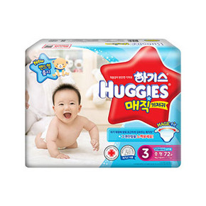 Huggies 好奇 金装 魔术系列 男宝纸尿裤 . 77.9元(69+8.9)