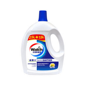 Walch 威露士 衣物除菌液 4L*2件 64元(57*2-50)