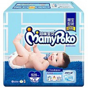 妈咪宝贝纸尿裤 男 小号 S28片 23.9元(可满2件85折)