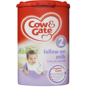 Cow＆Gate 英国牛栏 婴幼儿奶粉 2段 900g*2罐 133.1元包邮(买2减1+税)