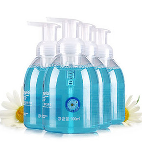 前10秒# 隆力奇 抑菌泡沫洗手液 500ml*4瓶+送4瓶 17点 39.9元包邮