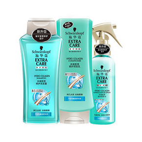 施华蔻 水凝胶原修护尊享套装 洗400ml+护400ml+水150ml 59.9元