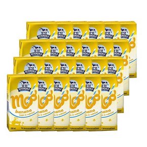 DEVONDALE 德运 Moo口味奶 香蕉味 200ml*24盒 54.8元包邮(49+5.8)