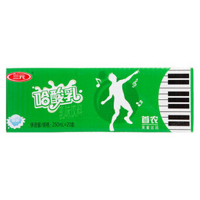 限地区# 三元 哈酸乳原味 250ml*20盒 折14.2元(19，2件75折)