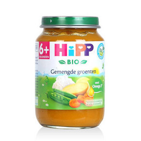 凑单品# 喜宝 Hipp 多种混合蔬菜泥 190g/罐 1元