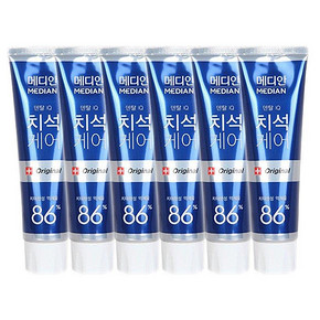 爱茉莉 麦迪安 86美白去 渍牙膏 120g*12支 98.7元包邮(118-9.9-20券+10.5)